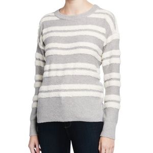 Vince Camuto Loop-stripe Sweater
